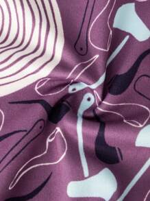 Men's 5pcs/Set Printed Tape Boxer Briefs