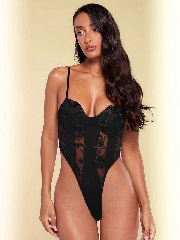 Music Festival Square Neck Lace Top, Victoria Secret Vacation Lace Swimsuit One-Piece,Embroidered Fabric Corset Top