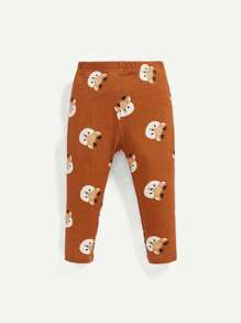 Cozy Pixies Baby Girl Cartoon Graphic Pullover & Leggings, For Christmas