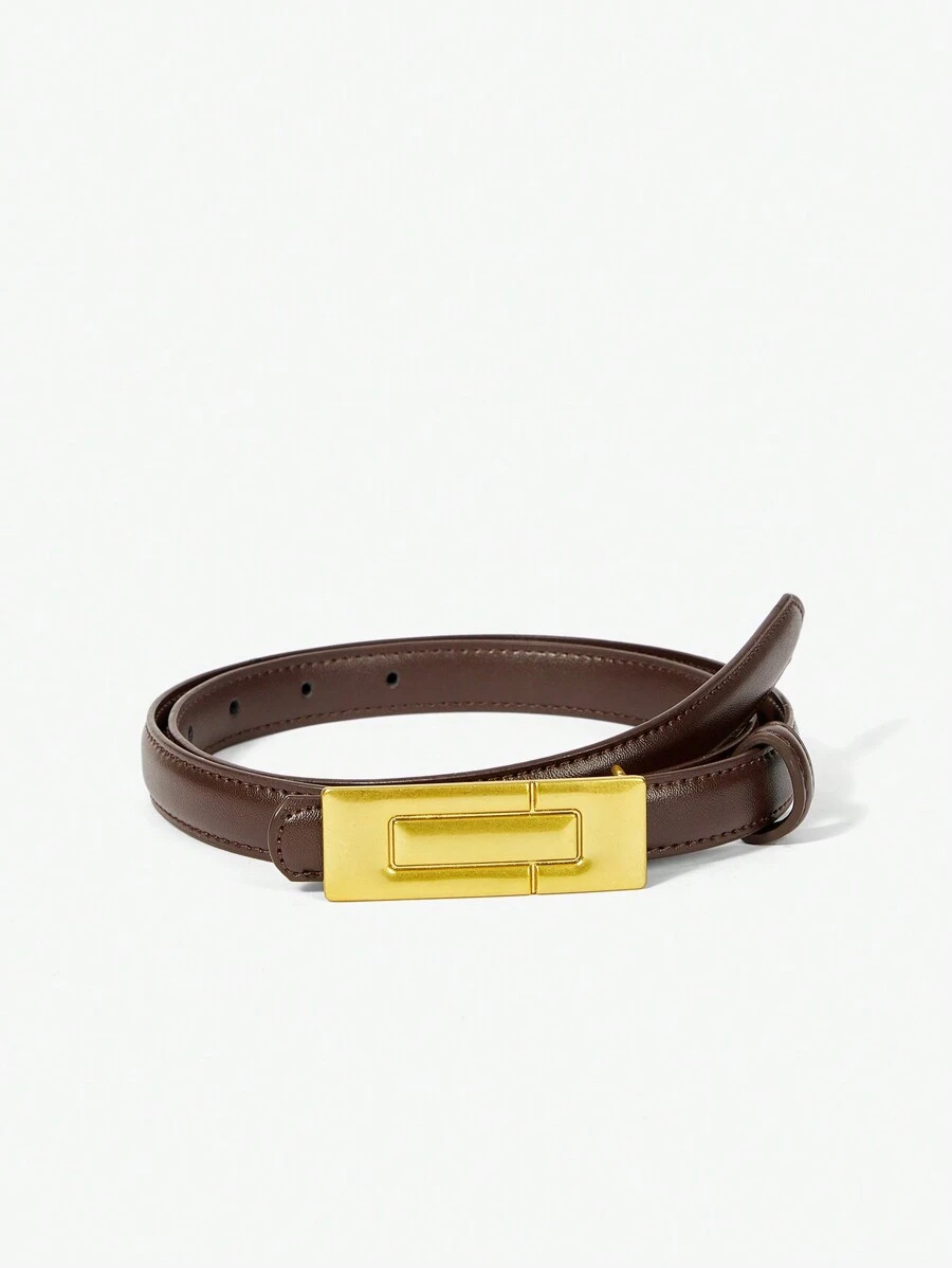 MOTF PREMIUM 女士矩形光滑扣帶,優雅時尚