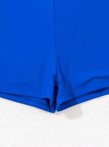 Swim Basics Summer Beach Women's Solid Color Bikini Bottom