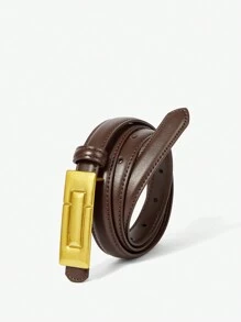 MOTF PREMIUM 女士矩形光滑扣帶,優雅時尚