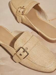 SHUZIA Women's Flat Shoes - Apricot - View 4