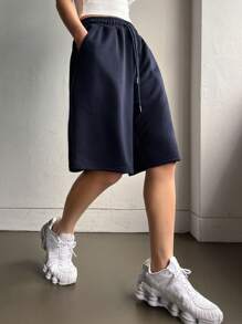 DAZY 女式弹力抽绳短裤 夏季