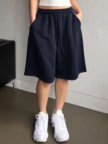 DAZY 女式弹力抽绳短裤 夏季