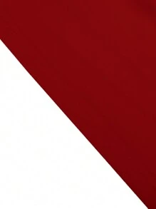 Manfinity Homme Camiseta Para Hombre Impresión De Ecg Y Fútbol - Rojo - Ver 3