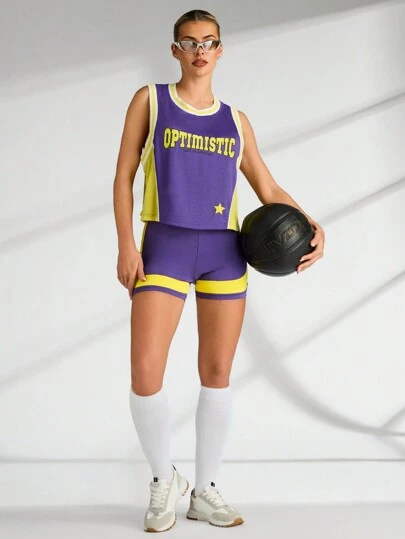 VARSIVA Camiseta Básica Tank Top De Baloncesto Deportivo