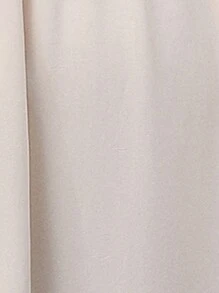 SHEIN Clasi Women's V-Neck Ruffle Sleeve Dress - Apricot - View 8