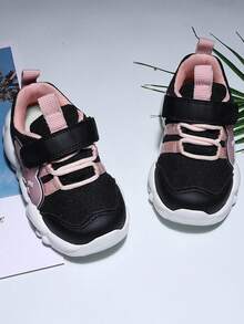 Giày thể thao chunky dây buộc dây móc và vòng dây cho bé gái dành cho hoạt động ngoài trời - màu đen - Xem 4