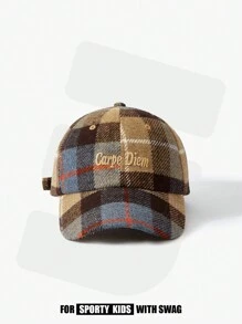 SHEIN Baby Baseball Cap For Daily Wear - Army Green - View 1