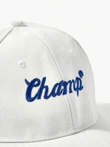 JNSQ 1 Miếng Trẻ em Chữ thêu Mũ bóng chày Thích hợp Đối với Bốn Mặc hàng ngày - trắng - Xem 7