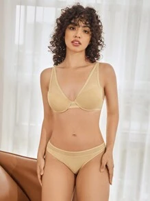 Ocili Ocili Conjunto de 3 sostenes con aros lisos