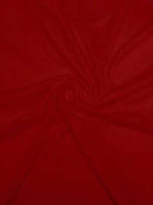 Manfinity Homme Camiseta Para Hombre Impresión De Ecg Y Fútbol - Rojo - Ver 4