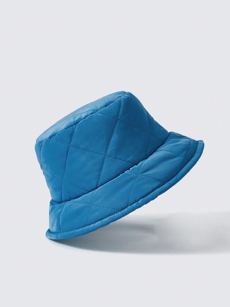 SHEIN Kids' Bucket Hat/Bucket Hat - Royal Blue - View 2