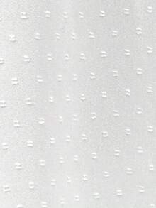 SHEIN LUNE Của phụ nữ Màu thuần Ren Xù Hoa Sen Áo sơ mi - trắng - Xem 6