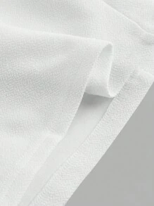 SHEIN MOD White Cute Camisole Top With 3d Floral Design - White - View 4