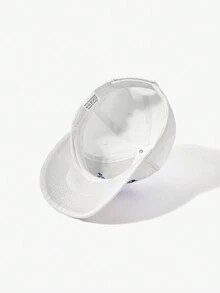 JNSQ 1 Miếng Trẻ em Chữ thêu Mũ bóng chày Thích hợp Đối với Bốn Mặc hàng ngày - trắng - Xem 4