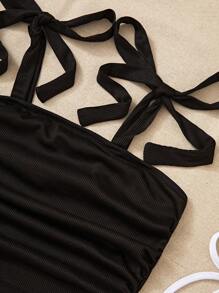 Breezaya Chất rắn Có màu sắc Giải trí Mỗi ngày Cơ bản Áo ba lỗ - Nhiều màu - Xem 5