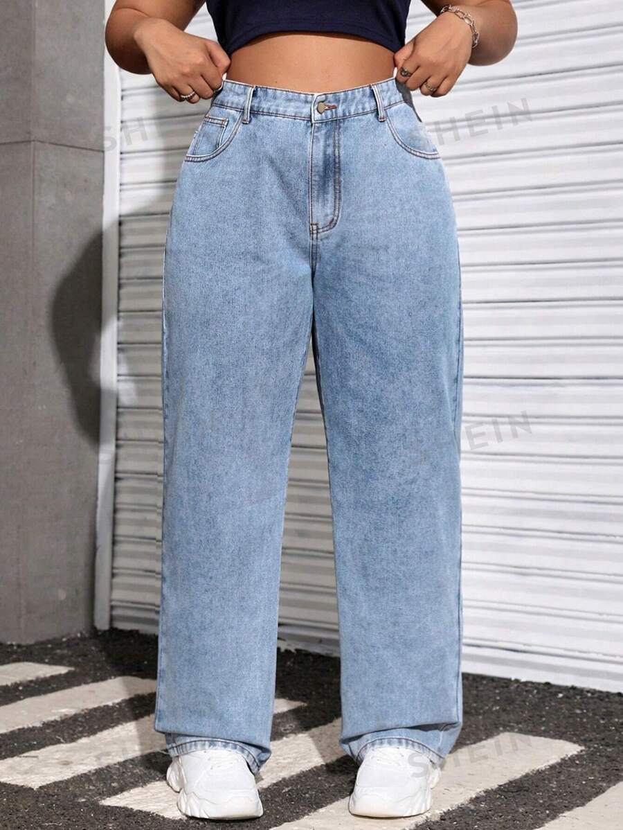 shein pantalones de mezclilla para mujer