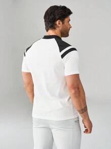 Coreblaze Kaos Polo Olahraga Pria - Putih - View 2