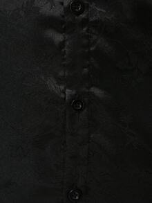 SHEIN Chemisette Tissée Adorable Et Courte À Manches Courtes Pour Jeune Garçon - Multicolore - Voir 4