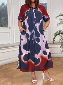 EMERY ROSE 大尺碼休閒度假裙