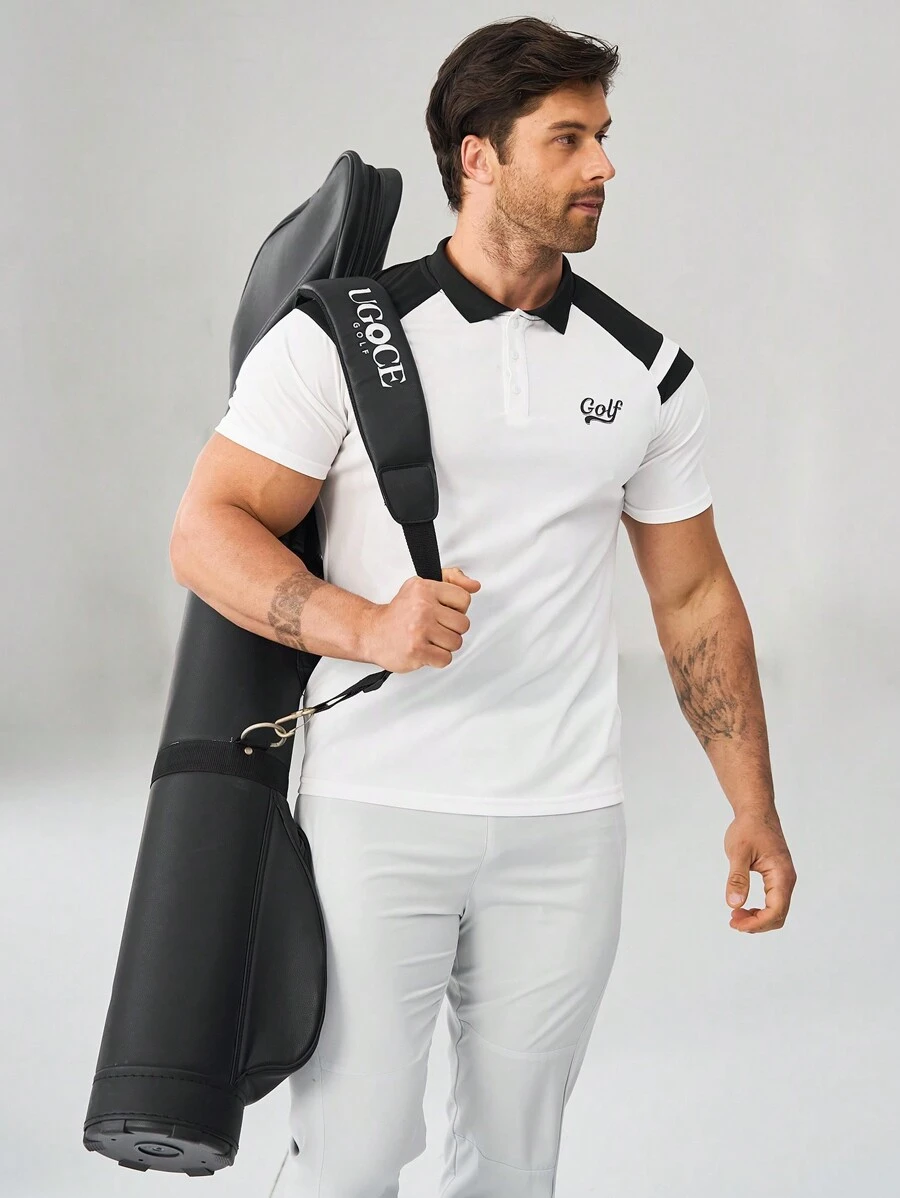 Coreblaze Kaos Polo Olahraga Pria - Putih - View 1