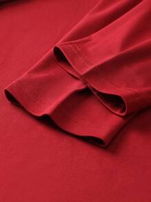 6pcs Men's Basic Long Sleeve T-Shirts, Regular Fit, Solid Color, Fashion Casual Sportswear Thin Tops, Spring & Autumn Tee, Fall Clothes