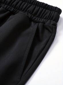 2条装男士纯色抽绳腰带运动裤 - 彩色 - 查看 7