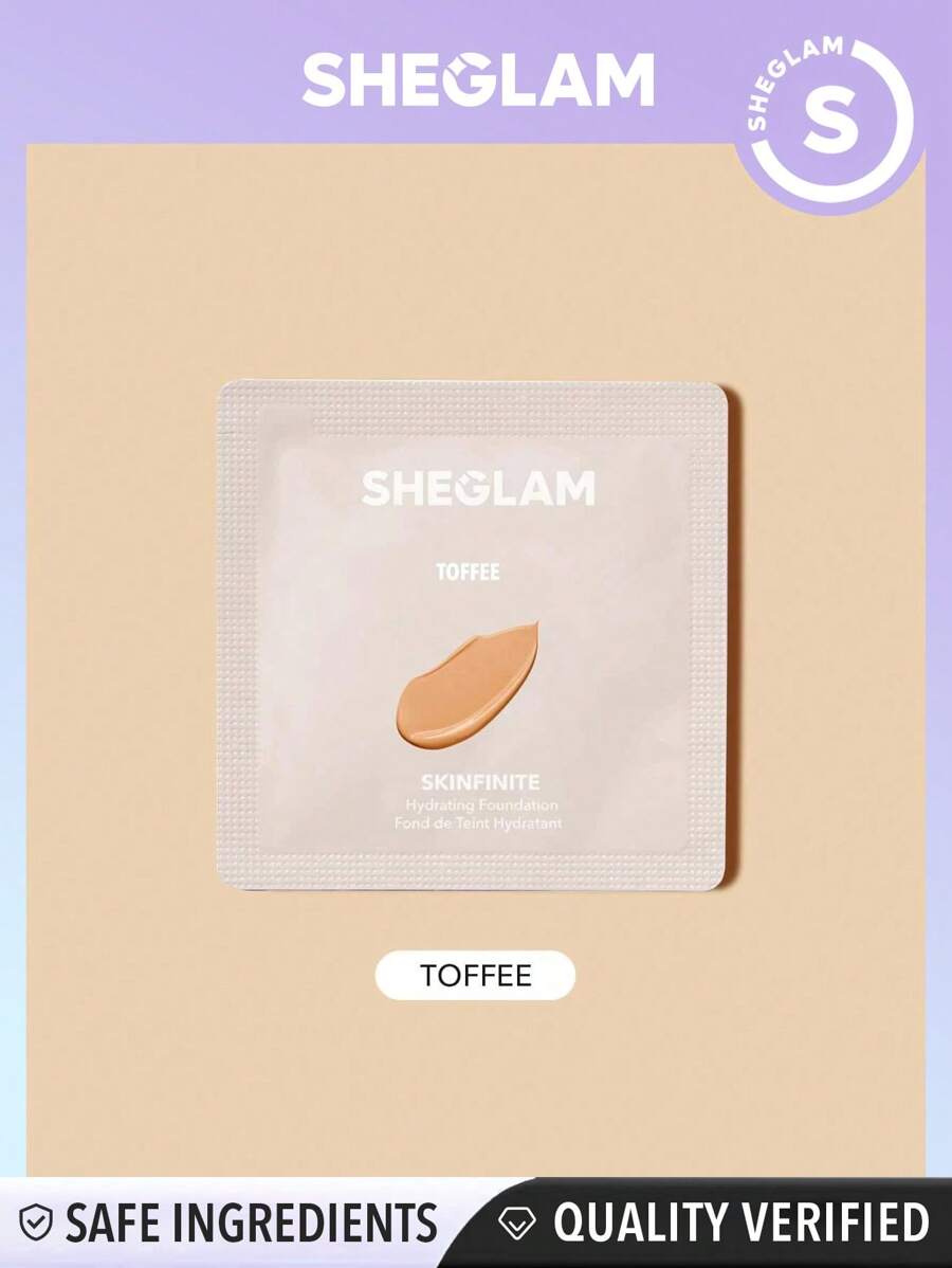 SHEGLAM Skinfinite 保湿粉底液样品-太妃糖冬季粉底液 - Toffee - 查看 1