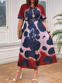 EMERY ROSE 大尺碼休閒度假裙