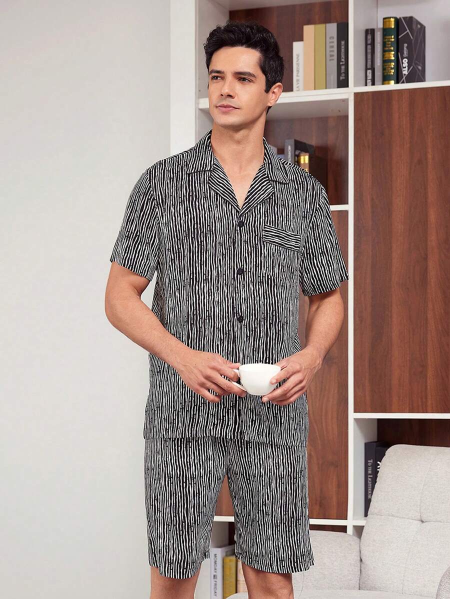 Men's Striped Homewear Set