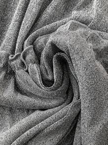 EMERY ROSE Plus Size Letter Printed Short Sleeve Top And Skirt Set