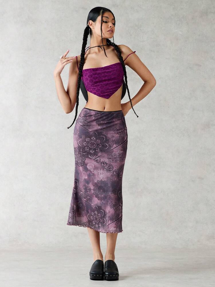 Women's Solid Color Jacquard Halter Tank Top With Backless Design