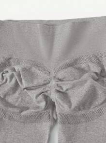 Easithlete 4pcs Seamless High Elasticity Sports Leggings, Four Colors Set Women Leggings Set Yoga Pants - Multicolor - View 5