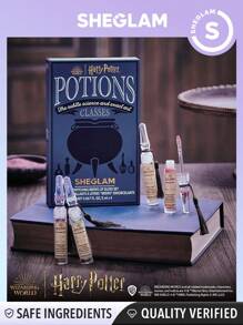 Harry Potter™ X SHEGLAM Bewitching Brews Lip Gloss Set  4 Pcs/Set High Shine Finish Lip Oil Set Shine Glitter Moisturizing Liquid Lipstick Kit Reduce Lip Fine Lines Smooth Lip Care Christmas Gift Lip Gloss Graduation Birthday Holiday Summer Fall Autumn Y2K Fancy Fashion Women Makeup Cosmetic Party Beach Travel Camping Outdoors School Campus Trip Festivals Decor Gift Present Rose Girl Cosplay Best Color Charm Vibe