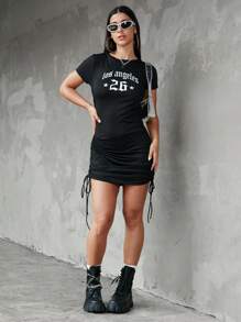 váy nữ - màu đen - Xem 3