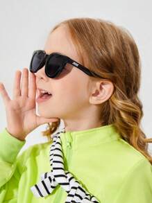 Kids Fashion Glasses Decoration - Hitam - View 5