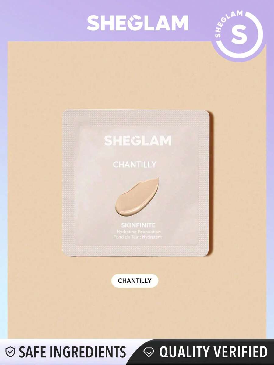 SHEGLAM Skinfinite Hydrating Foundation SampleChantilly SHEIN USA