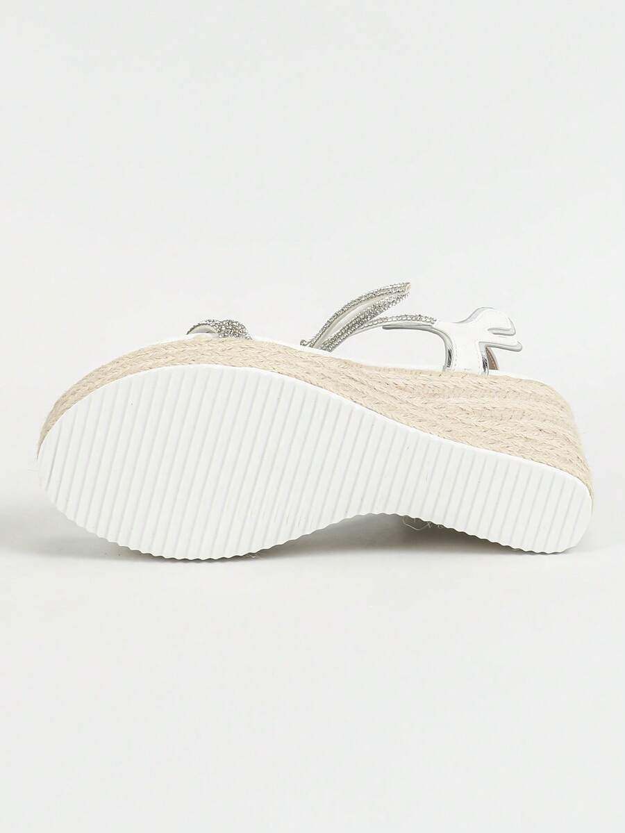 2024 New Summer French Style Fairy High Heels For Women, Match Any Dress, Wedge Heel