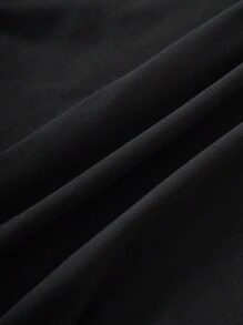 INAWLY Của phụ nữ Kích thước lớn Nhân vật In Áo thun - màu đen - Xem 5