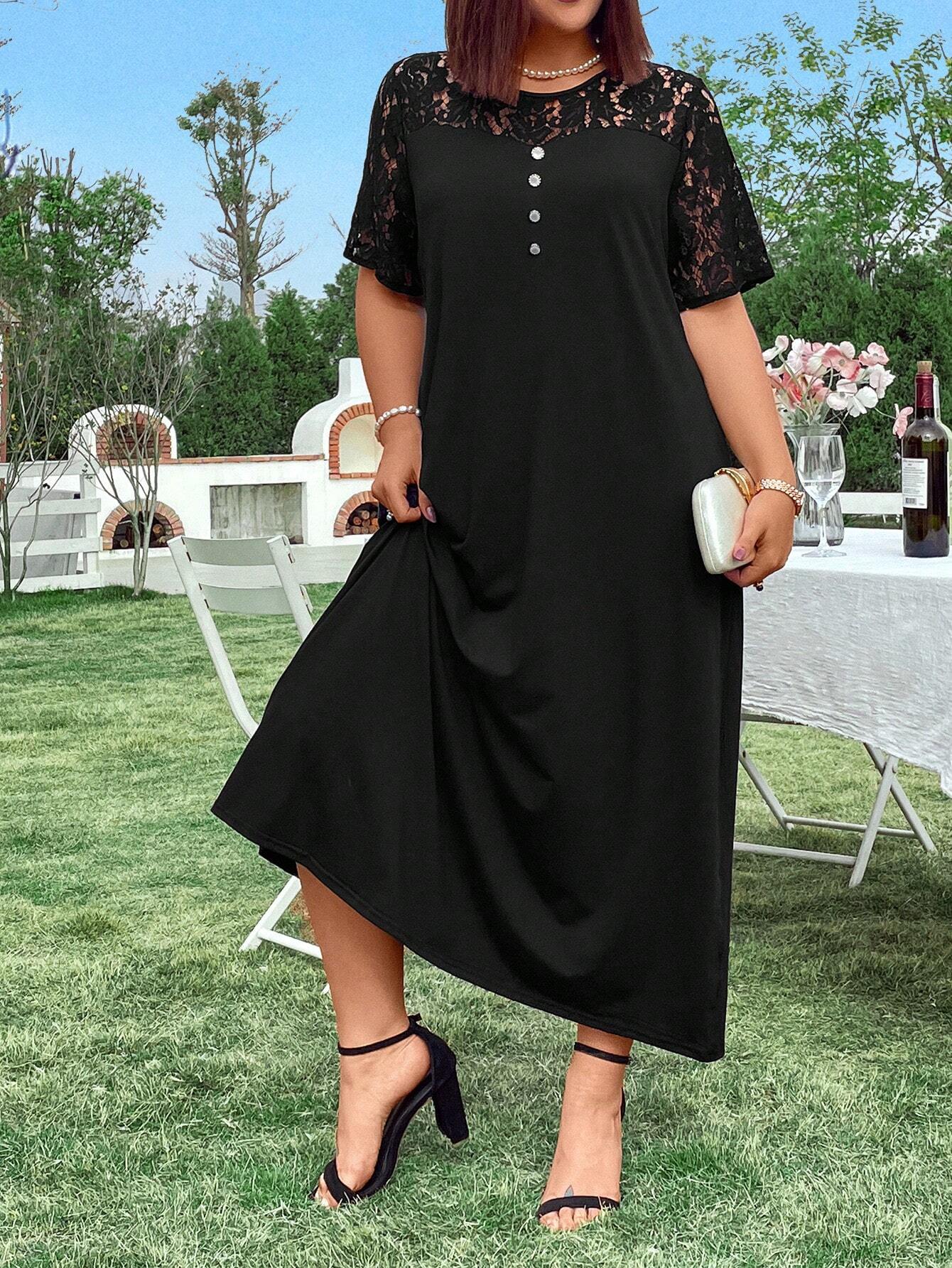 Sheah Open Back Dresses with Sweethart Clover Plus Size