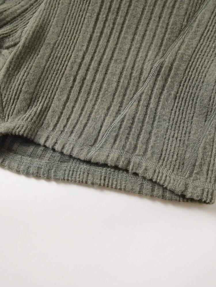 Plus Size Women's Padded Cycling Shorts With Pocket And Brushed Inner Fabric