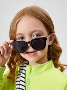 Kids Fashion Glasses Decoration - Hitam - View 9