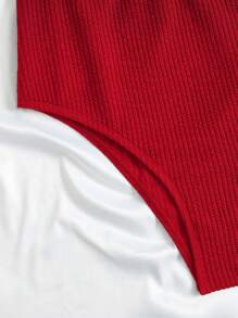 SHEIN Swim 腰部鏤空連體泳衣