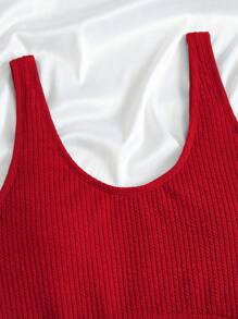 SHEIN Swim 腰部鏤空連體泳衣