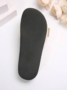 Sandal đế bần màu vàng thời trang mùa hè dành cho nữ, trang phục đi biển. - Màu be - Xem 5