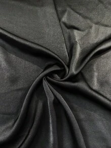 Chiquease 素色蝙蝠袖襯衫 - 黑色 - 查看 8