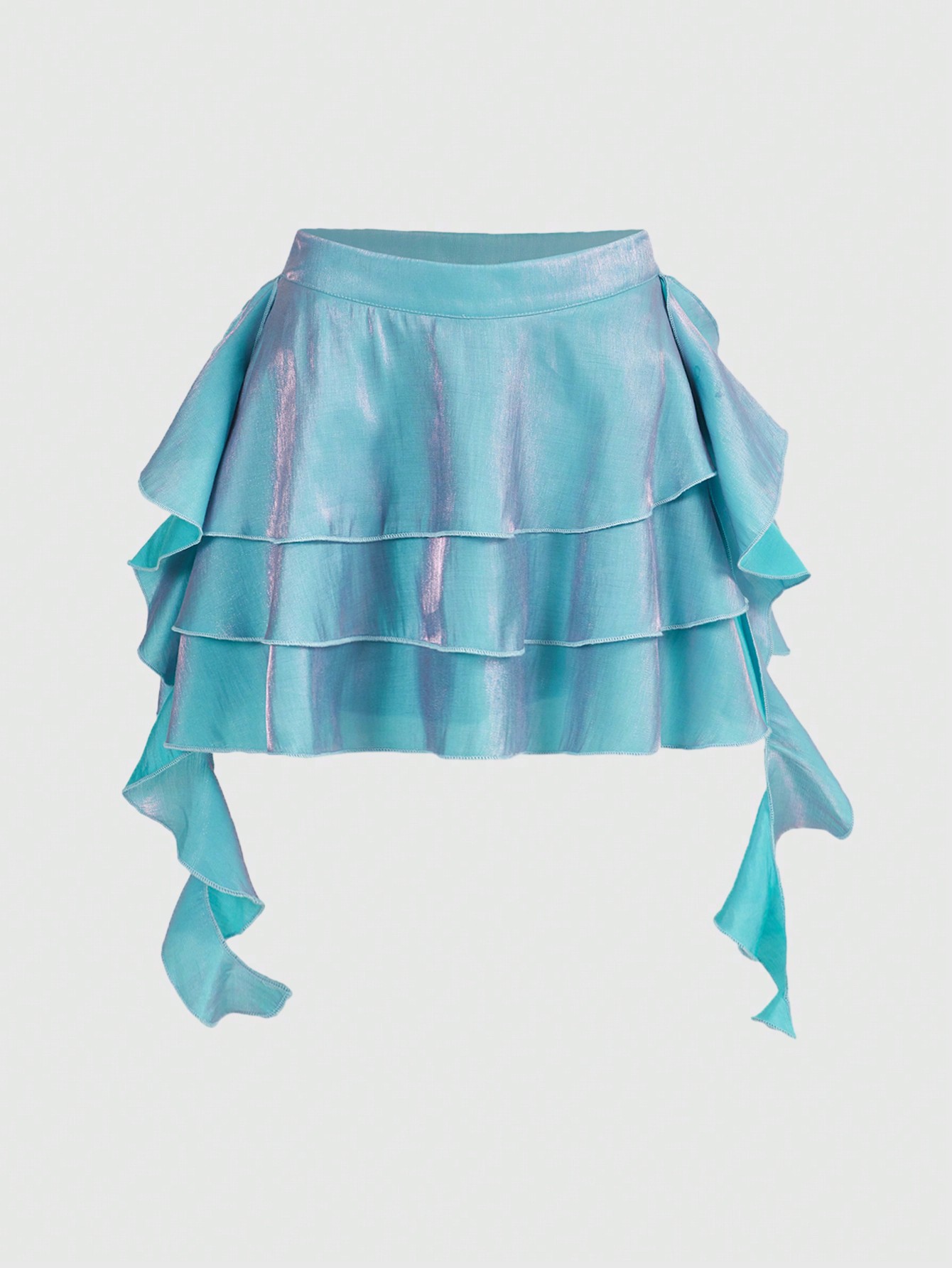 ★CERRIC ★WAVE FRILL SKIRT CERRIC Wave Frill Skirt - Ivory | International Store
