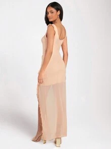 Forever 21 Prom Dress  Homecoming Dresses Birthday Outfit - Coral Orange - View 2